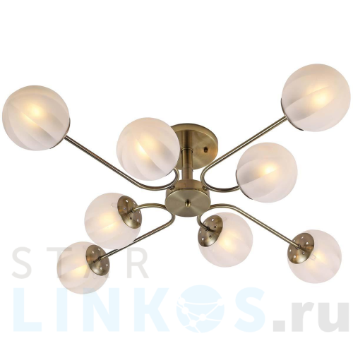 Купить с доставкой Потолочная люстра Rivoli Pestilentia 3127-308 Б0054860 в Туле