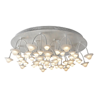 Купить Потолочная светодиодная люстра iLedex Darner C50068/16Y WH в Туле