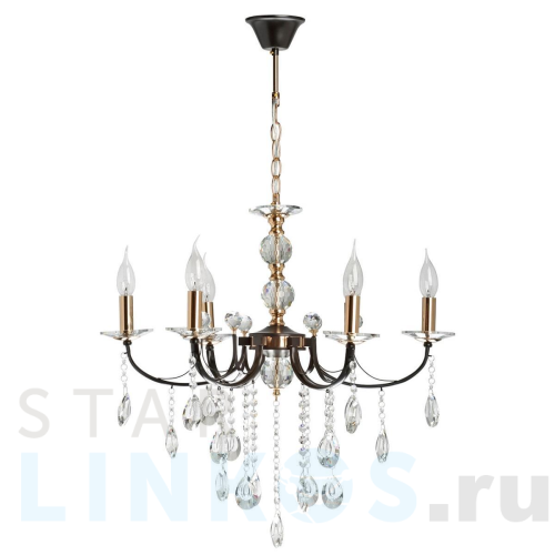 Купить Подвесная люстра De Markt City Свеча 683014506 за 16 910 руб. в Туле Купить с доставкой Подвесная люстра De Markt City Свеча 683014506 в Туле