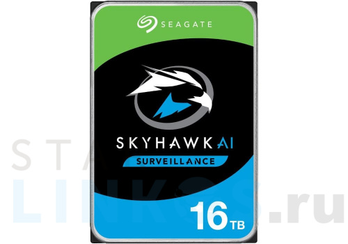 Купить 3.5" HDD 16 Тбайт Seagate SkyHawk AI ST16000VE002 за 64 777.20 руб. в Туле Купить с доставкой 3.5" HDD 16 Тбайт Seagate SkyHawk AI ST16000VE002 в Туле