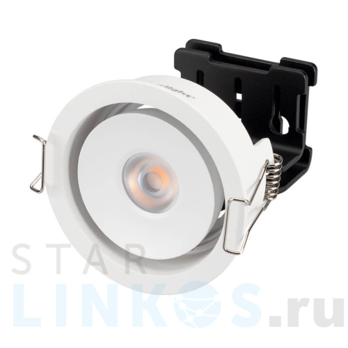 Купить с доставкой Встраиваемый светодиодный светильник Arlight CL-Simple-R78-9W Warm3000 026868 в Туле