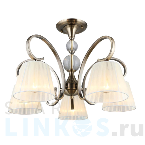 Купить Потолочная люстра Omnilux Laveno OML-56103-05 за 11 520 руб. в Туле Купить с доставкой Потолочная люстра Omnilux Laveno OML-56103-05 в Туле