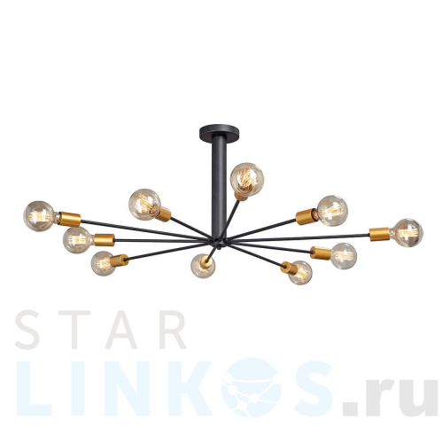 Купить Потолочная люстра Vitaluce V4790-1/10PL за 13 351 руб. в Туле Купить с доставкой Потолочная люстра Vitaluce V4790-1/10PL в Туле