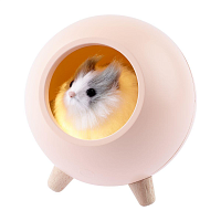 Купить Светильник-ночник ЭРА Хомяк розовый NLED-468-1W-P Б0052816 в Туле