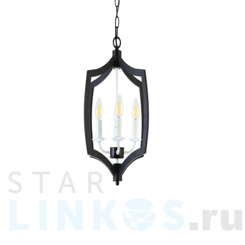 Купить Подвесная люстра Elvan LU-61000/4-E14-Bk за 2 200 руб. в Туле Купить с доставкой Подвесная люстра Elvan LU-61000/4-E14-Bk в Туле