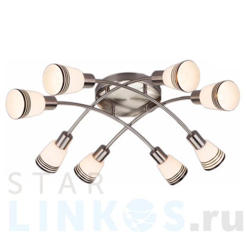 Купить Потолочная люстра IMEX MD.78223-8-S CH за 8 990 руб. в Туле Купить с доставкой Потолочная люстра IMEX MD.78223-8-S CH в Туле