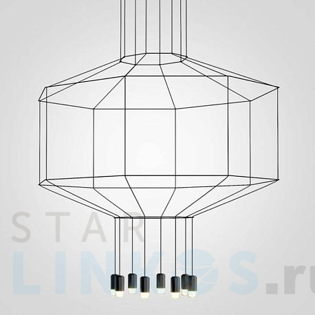 Купить Подвесная люстра Imperium Loft Vibia Wireflow 84534-22 за 28 710 руб. в Туле фото 2 Купить с доставкой Подвесная люстра Imperium Loft Vibia Wireflow 84534-22 в Туле фото 2