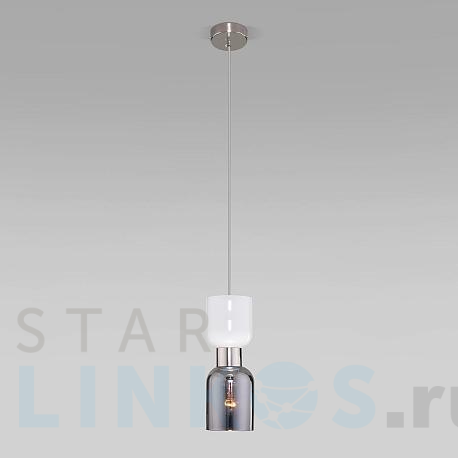 Купить Подвесной светильник Eurosvet Tandem 50118/1 никель за 7 640 руб. в Туле фото 2 Купить с доставкой Подвесной светильник Eurosvet Tandem 50118/1 никель в Туле фото 2