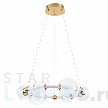 Купить Подвесной светодиодный светильник Arte Lamp Crocus A2780LM-40PB за 33 990 руб. в Туле фото 2 Купить с доставкой Подвесной светодиодный светильник Arte Lamp Crocus A2780LM-40PB в Туле фото 2