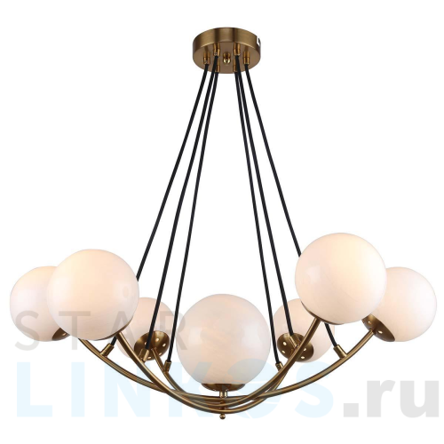 Купить Подвесная люстра Rivoli Dina 4099-307 Б0055480 за 17 634 руб. в Туле Купить с доставкой Подвесная люстра Rivoli Dina 4099-307 Б0055480 в Туле