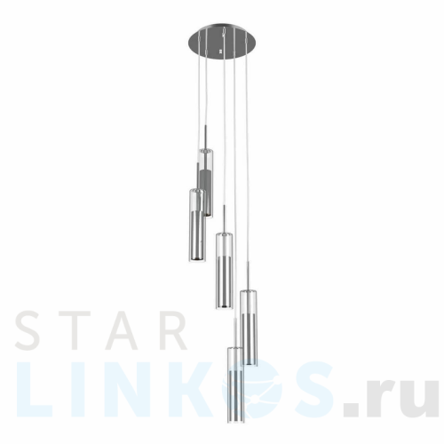 Купить Подвесная люстра Lightstar Cilino 756054 за 28 258 руб. в Туле Купить с доставкой Подвесная люстра Lightstar Cilino 756054 в Туле
