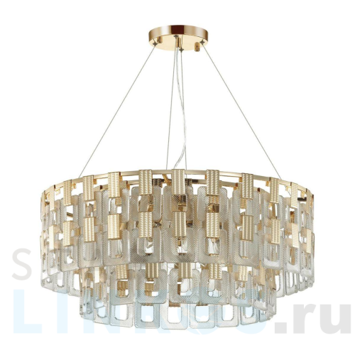 Купить Подвесная люстра Odeon Light Hall Buckle 4989/12 за 69 160 руб. в Туле Купить с доставкой Подвесная люстра Odeon Light Hall Buckle 4989/12 в Туле