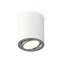 Купить Комплект накладного поворотного светильника Ambrella light XS7421002 SWH/PSL белый песок/серебро полированное MR16 GU5.3 (C7421, N7003) в Туле