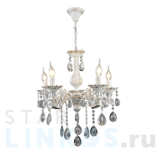 Купить Подвесная люстра IMEX KL.3584-5-P WH за 11 084 руб. в Туле Купить с доставкой Подвесная люстра IMEX KL.3584-5-P WH в Туле