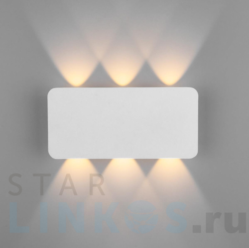 Купить Настенный светодиодный светильник Elektrostandard 40138/1 LED белый a055776 за 3 840 руб. в Туле Купить с доставкой Настенный светодиодный светильник Elektrostandard 40138/1 LED белый a055776 в Туле