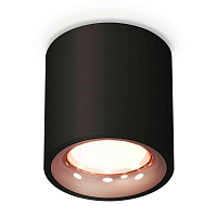 Купить Комплект накладного светильника Ambrella light Techno Spot XS7532025 SBK/PPG черный песок/золото розовое полированное (C7532, N7015) в Туле