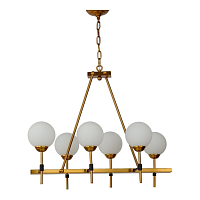 Купить Подвесная люстра Lumina Deco Aldono LDP 7004-6 MD+BK в Туле