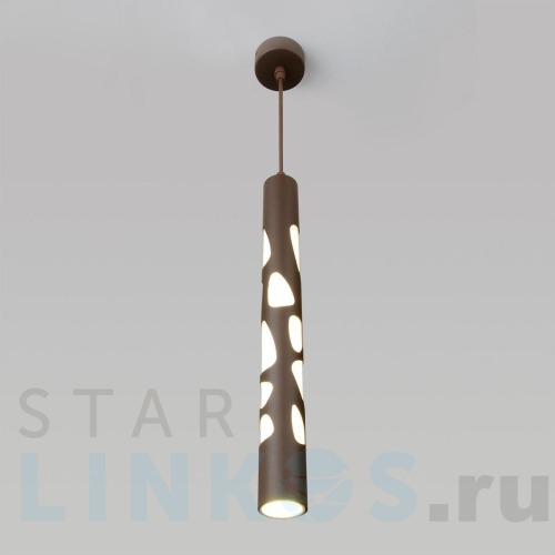 Купить Подвесной светодиодный светильник Eurosvet DLR037 12W 4200K кофейный за 1 680 руб. в Туле Купить с доставкой Подвесной светодиодный светильник Eurosvet DLR037 12W 4200K кофейный в Туле