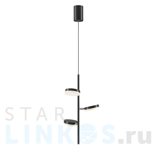 Купить с доставкой Подвесная светодиодная люстра Maytoni Fad MOD070PL-L18B3K в Туле