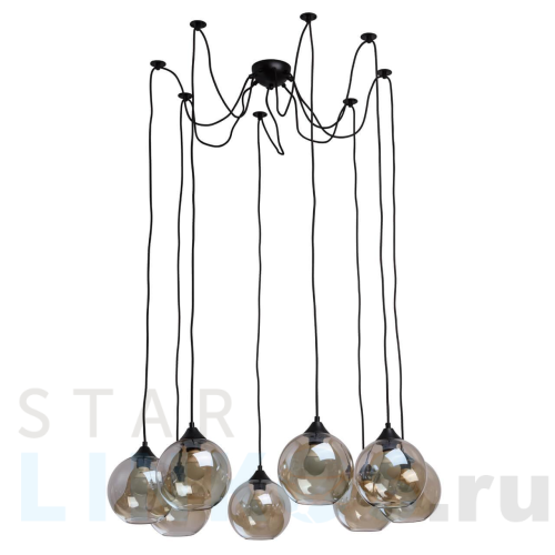 Купить Подвесная люстра De Markt Фьюжен 392016208 за 29 640 руб. в Туле Купить с доставкой Подвесная люстра De Markt Фьюжен 392016208 в Туле