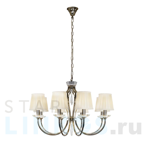 Купить Подвесная люстра iLamp Charm P2508-8 Nic за 57 490 руб. в Туле Купить с доставкой Подвесная люстра iLamp Charm P2508-8 Nic в Туле