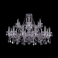 Купить Подвесная люстра Bohemia Ivele 1413/12+6/360/2d Ni Leafs в Туле