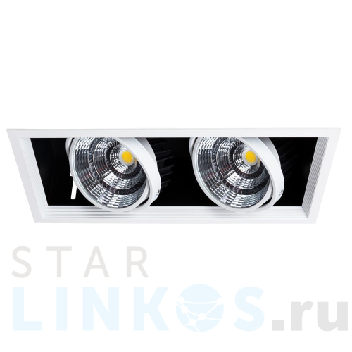 Купить с доставкой Встраиваемый светодиодный светильник Arte Lamp Merga A8450PL-2WH в Туле