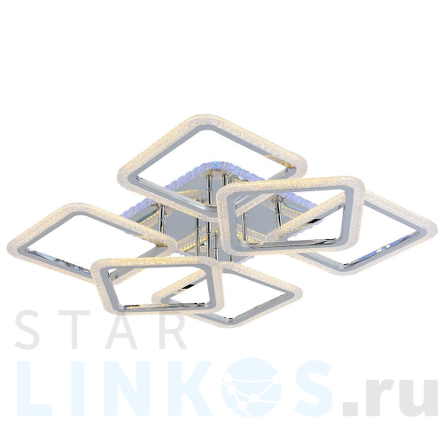 Купить Потолочная светодиодная люстра Profit Light 8087/6 CHR за 10 506 руб. в Туле Купить с доставкой Потолочная светодиодная люстра Profit Light 8087/6 CHR в Туле