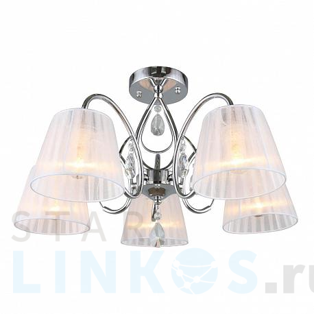 Купить Потолочная люстра Omnilux Cardillo OML-56607-05 за 9 820 руб. в Туле фото 2 Купить с доставкой Потолочная люстра Omnilux Cardillo OML-56607-05 в Туле фото 2